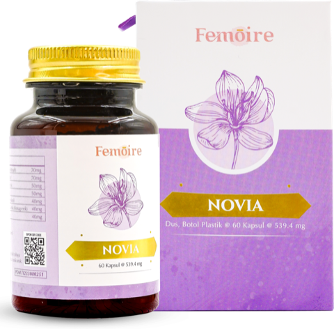NOVIA by Femoire Wellous Box dan Botol