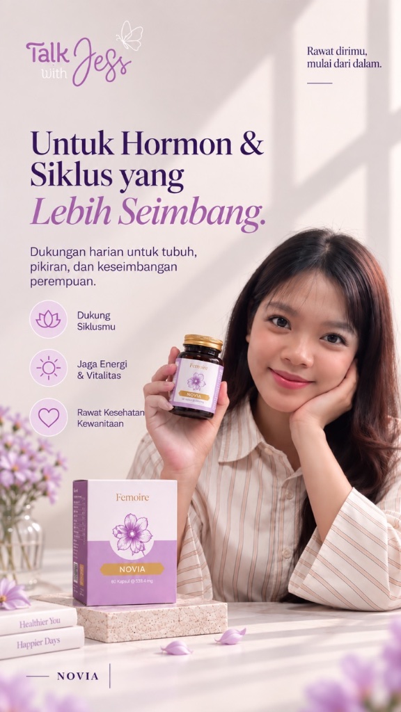 Talk with Jess — Solusi Alami Hormon Wanita 30+
